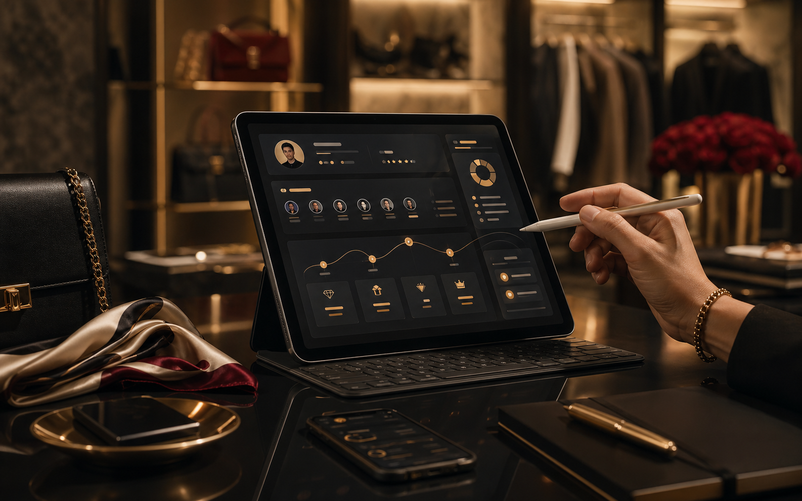 Luxury SCRM and membership operations demo